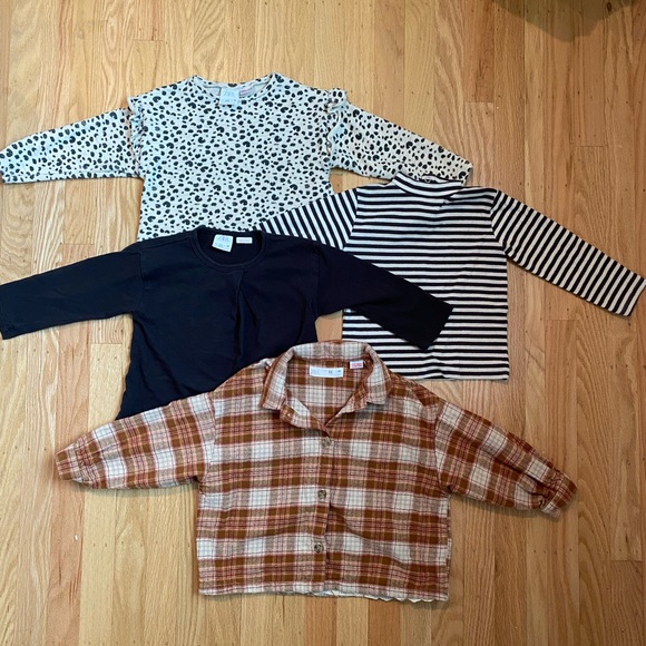 Zara long sleeve stops (2-3T) - Picture 1 of 1